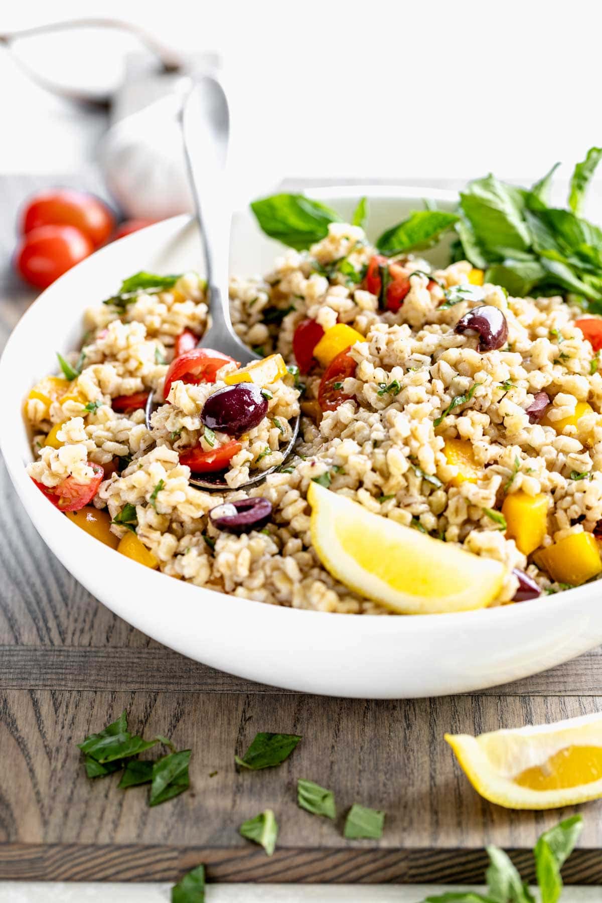 Mediterranean Barley Salad