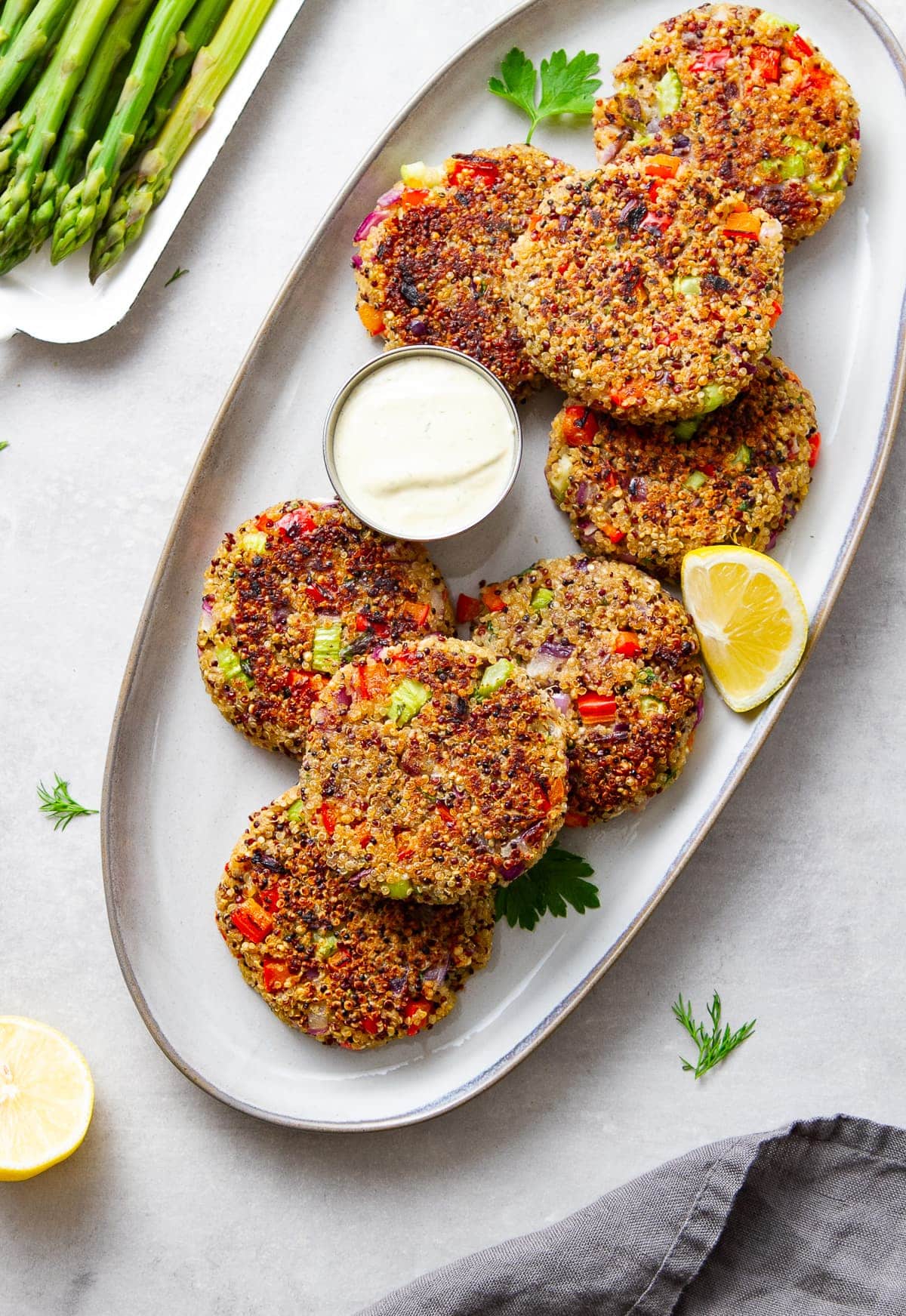 Cajun Quinoa Cakes