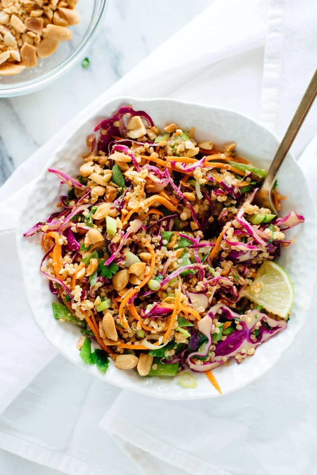 Thai Peanut Quinoa Salad