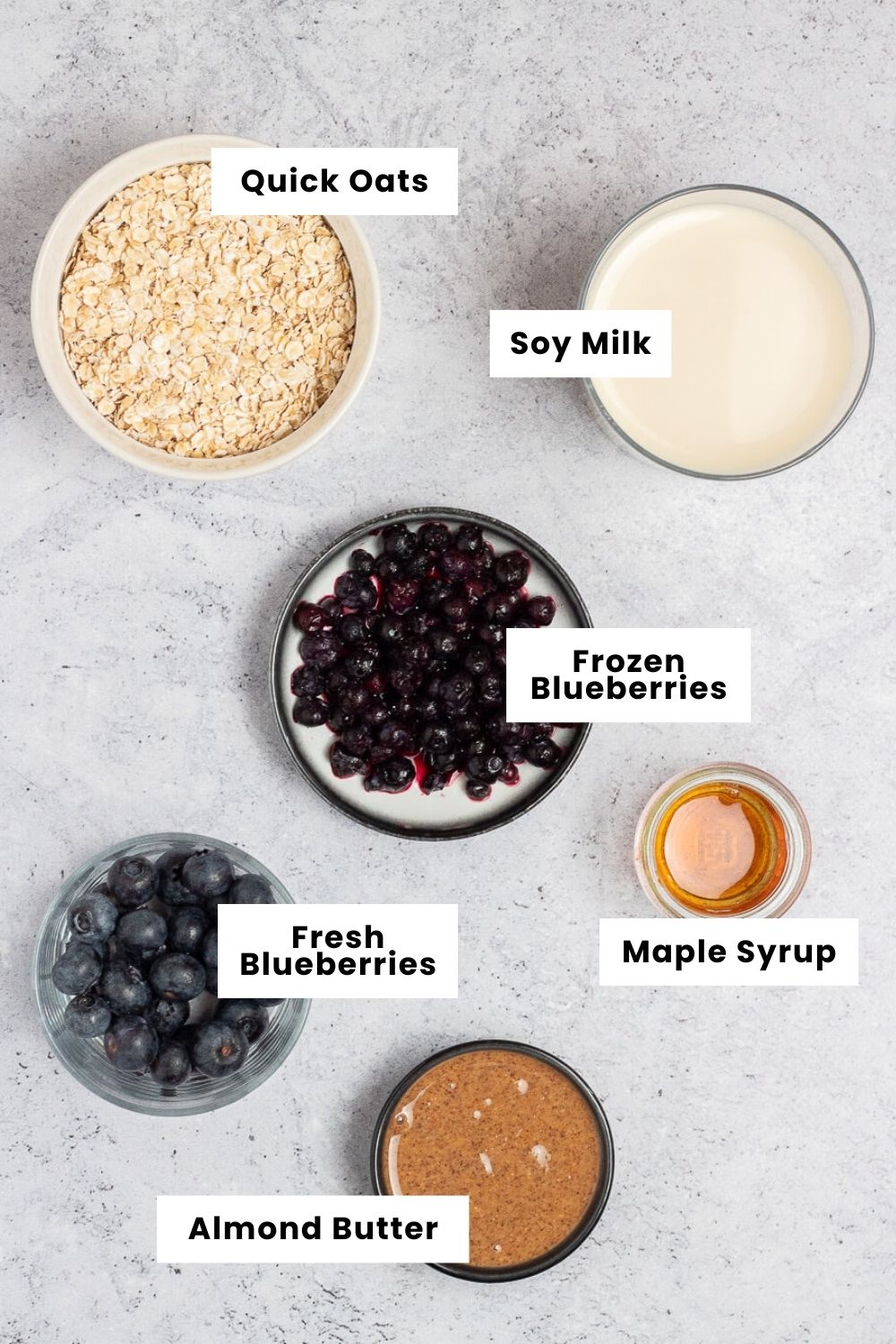 ingredients laid out on a table